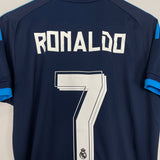 2015/16 REAL MADRID RONALDO #7 THIRD SHIRT (M) ADIDAS