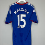 2010/11 CHELSEA MALOUDA #15 HOME SHIRT (M) ADIDAS