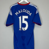 2010/11 CHELSEA MALOUDA #15 HOME SHIRT (M) ADIDAS