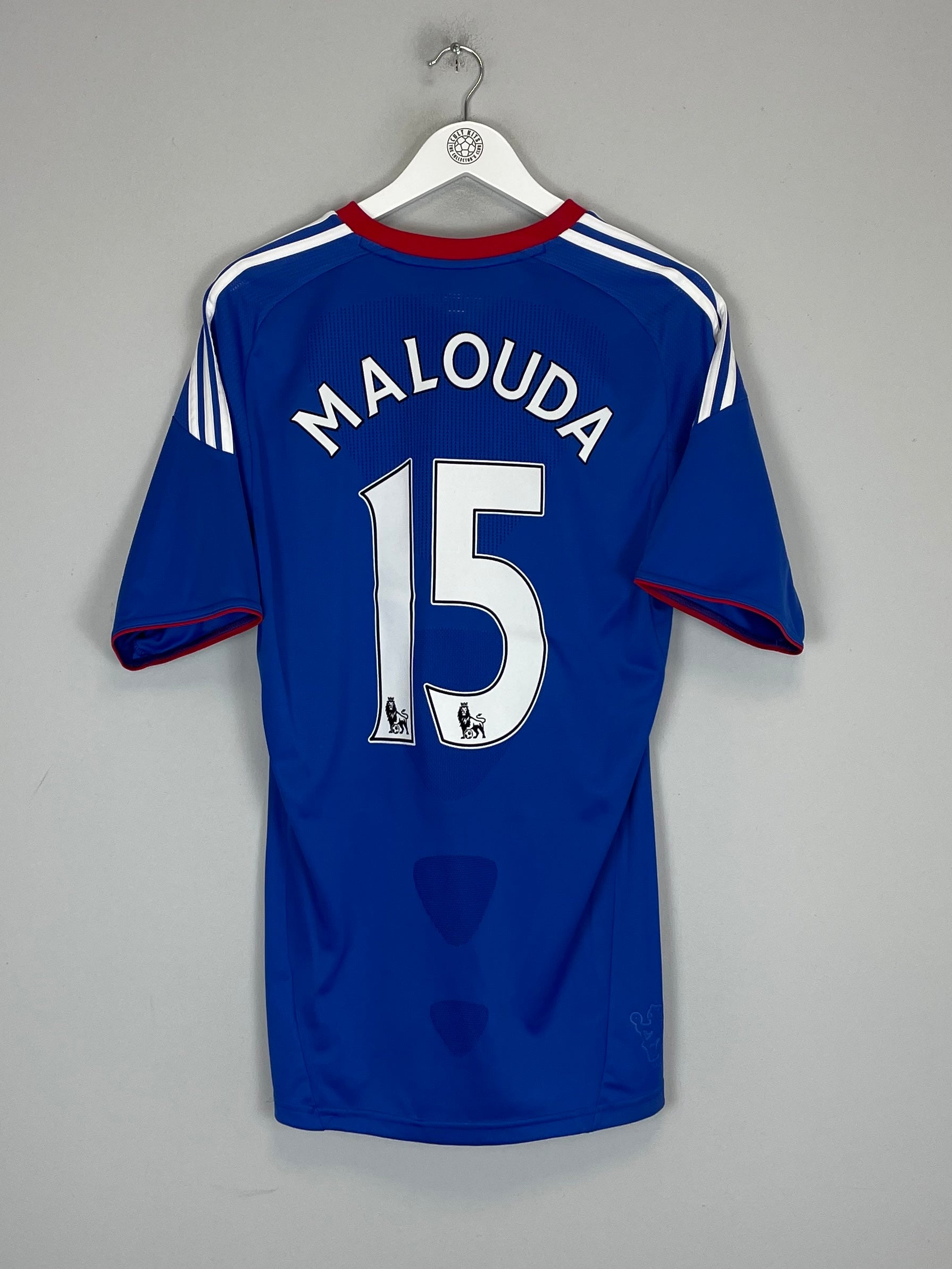 2010/11 CHELSEA MALOUDA #15 HOME SHIRT (M) ADIDAS