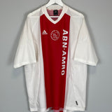 2002/04 AJAX ZLATAN #9 HOME SHIRT (XXL) ADIDAS