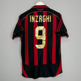 2006/07 AC MILAN INZAGHI #9 HOME SHIRT (S) ADIDAS