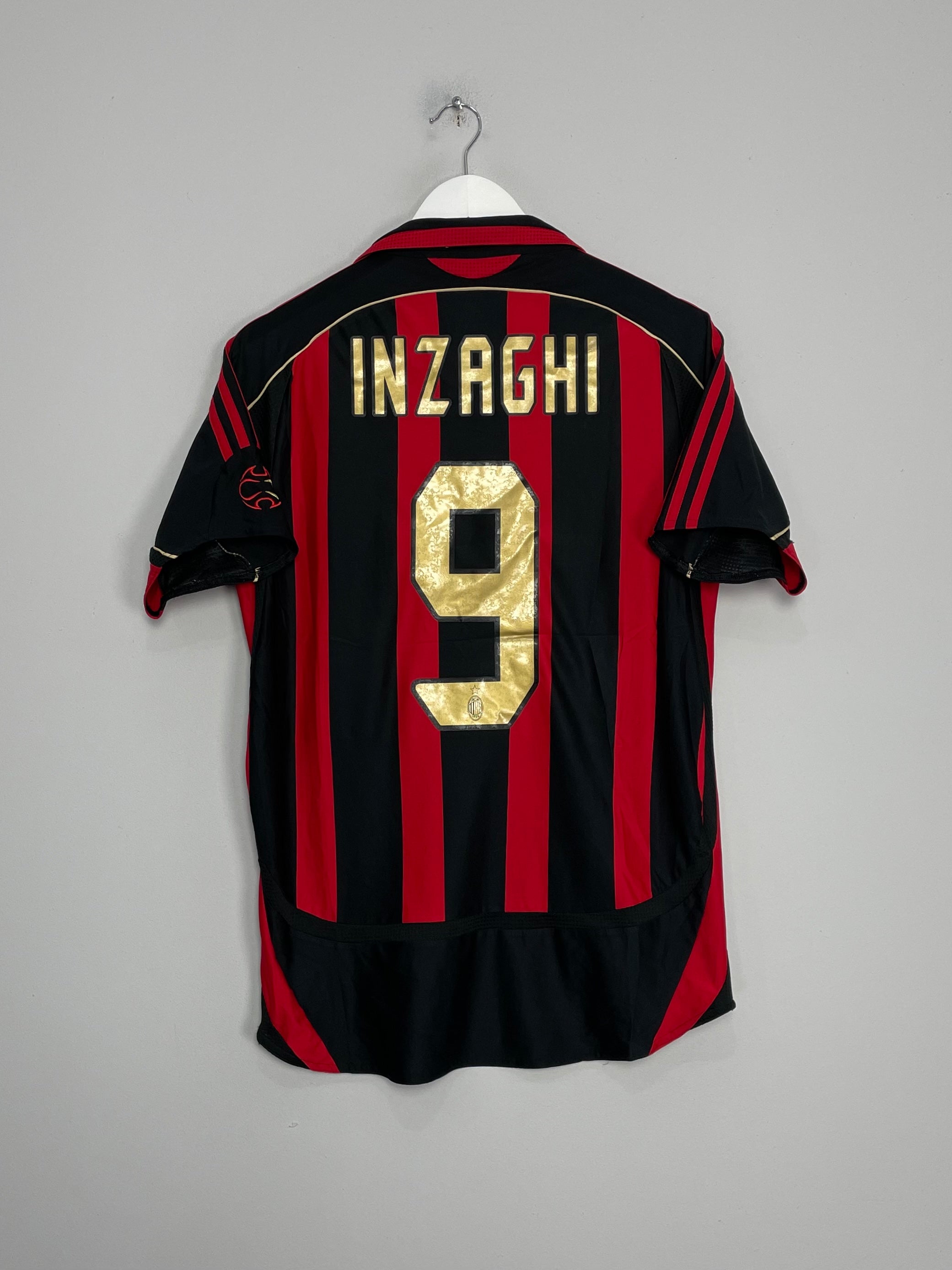 2006/07 AC MILAN INZAGHI #9 HOME SHIRT (S) ADIDAS