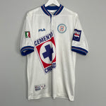 1999/00 CRUZ AZUL AWAY SHIRT (XL) FILA