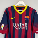 2013/14 BARCELONA MESSI #10 HOME SHIRT (XL) NIKE