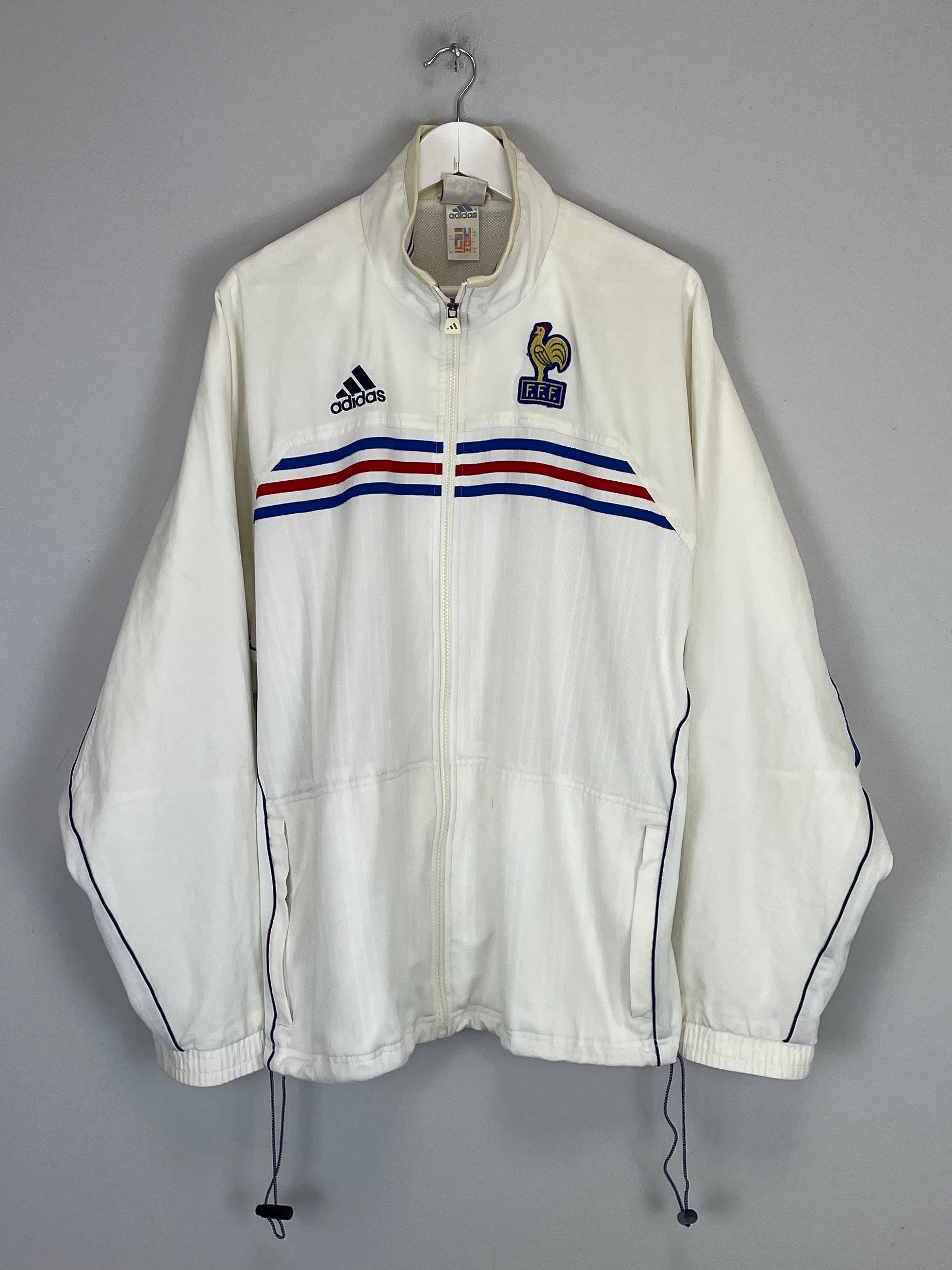 1998/00 FRANCE TRACK JACKET (L) ADIDAS