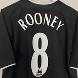 2003/05 MANCHESTER UNITED ROONEY #8 AWAY SHIRT (L) NIKE