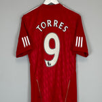 2010/12 LIVERPOOL TORRES #9 HOME SHIRT (S) ADIDAS