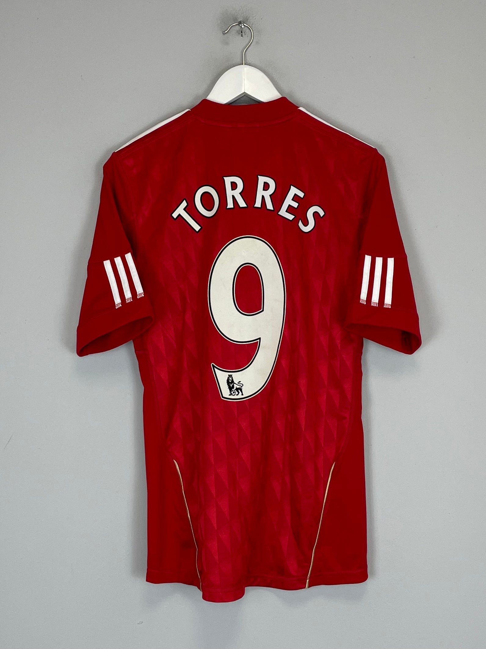 2010/12 LIVERPOOL TORRES #9 HOME SHIRT (S) ADIDAS