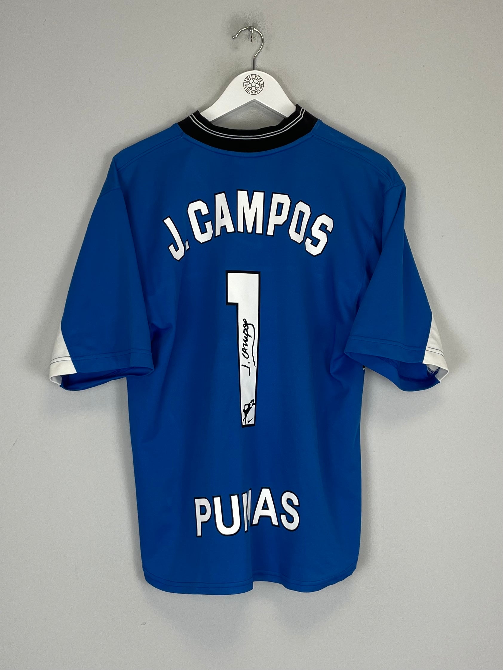 1997/98 UNAM PUMAS CAMPOS #1 *SIGNED* GK SHIRT (M) NIKE