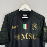 2023/24 NAPOLI AUTHENTIC THIRD SHIRT (L) EA7