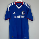 2010/11 CHELSEA MALOUDA #15 HOME SHIRT (M) ADIDAS