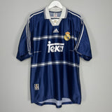 1998/99 REAL MADRID REDONDO #6 AWAY SHIRT (XL) ADIDAS