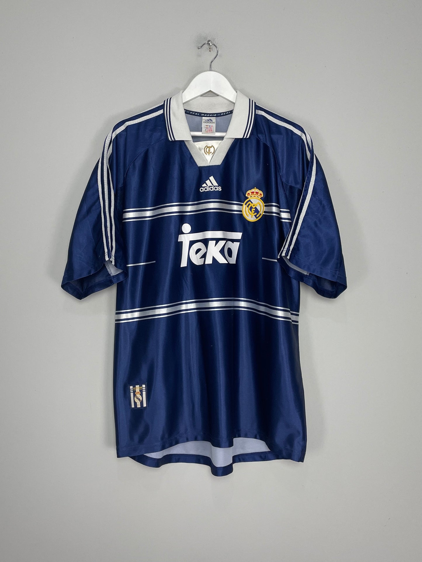 CULT KITS - 1998/99 REAL MADRID REDONDO #6 AWAY SHIRT (XL) ADIDAS ...