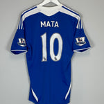 2011/12 CHELSEA MATA #10 HOME SHIRT (M) ADIDAS