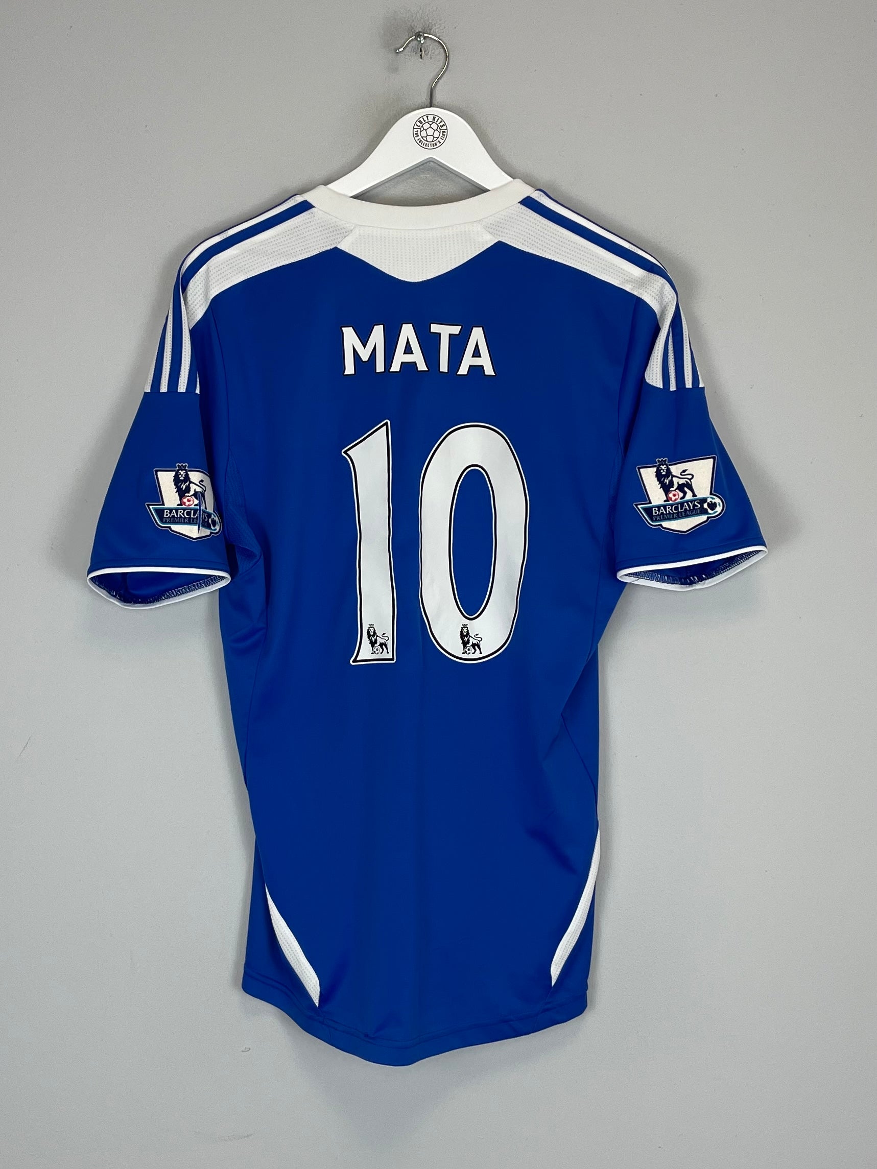 2011/12 CHELSEA MATA #10 HOME SHIRT (M) ADIDAS