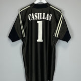 2002/03 REAL MADRID CASILLAS #1 *CENTENARY* GK SHIRT (L) ADIDAS