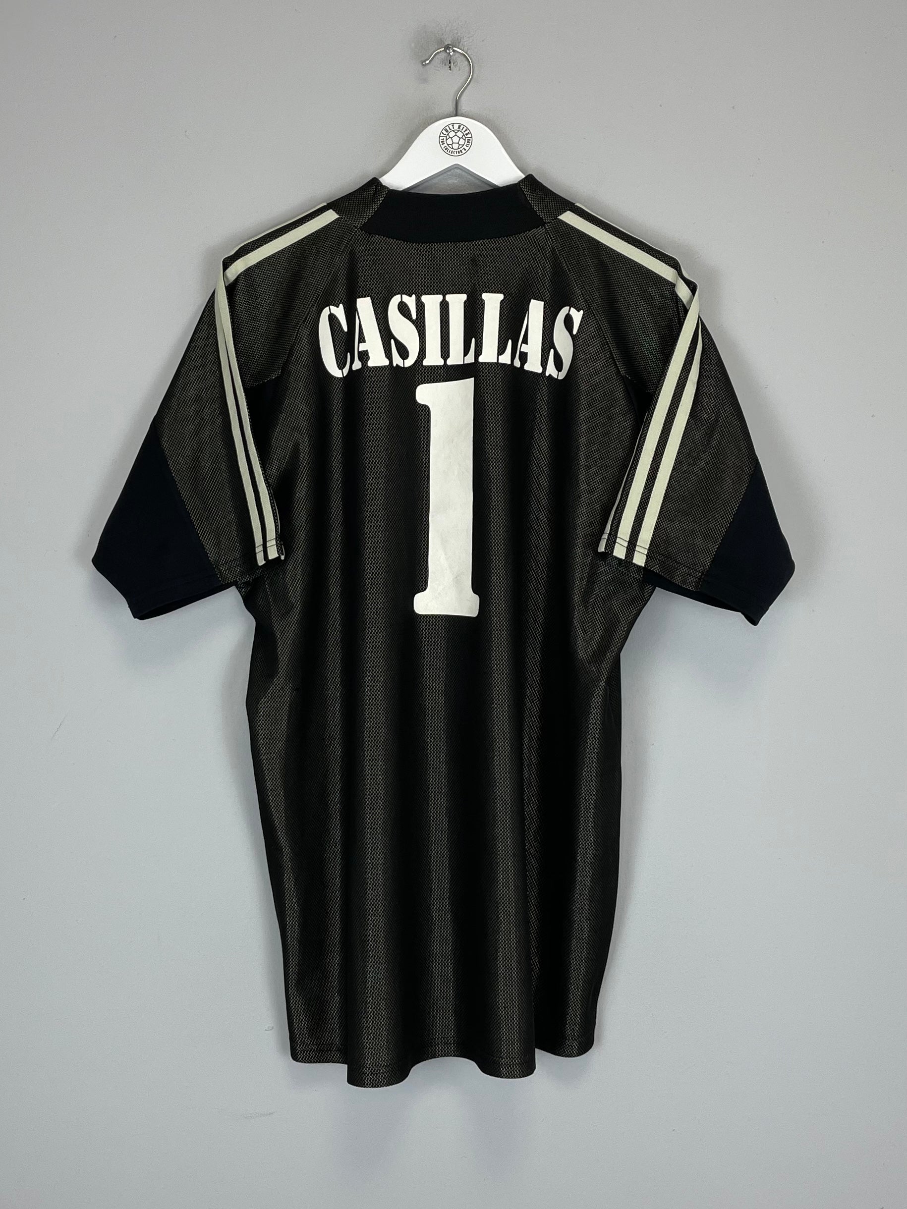 2002/03 REAL MADRID CASILLAS #1 *CENTENARY* GK SHIRT (L) ADIDAS