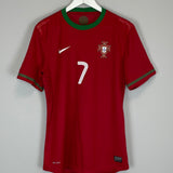 2012/13 PORTUGAL RONALDO #7 *AUTHENTIC* HOME SHIRT (L) NIKE