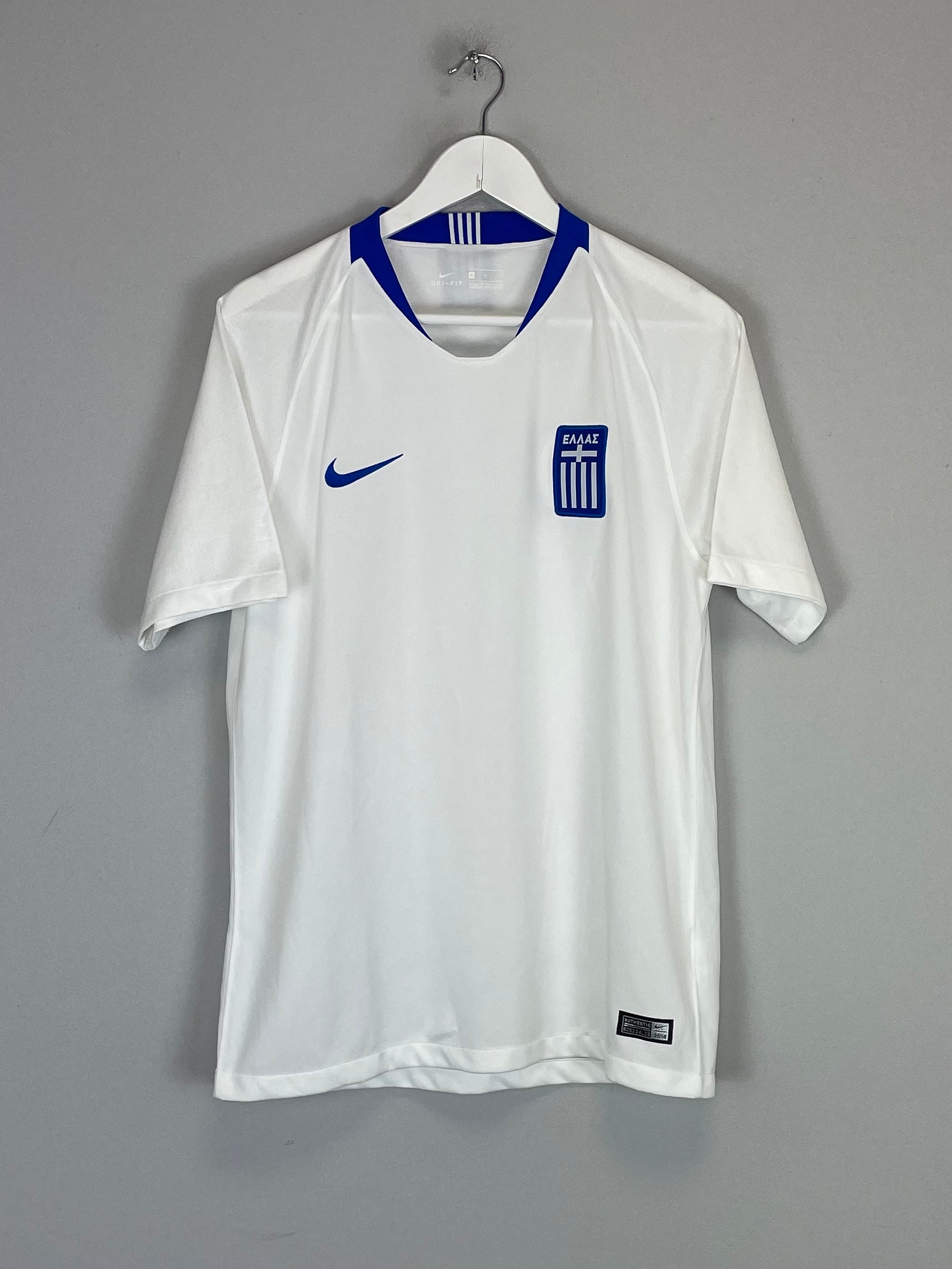 2018/19 GREECE HOME SHIRT (M) NIKE