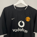 2003/05 MANCHESTER UNITED ROONEY #8 AWAY SHIRT (L) NIKE