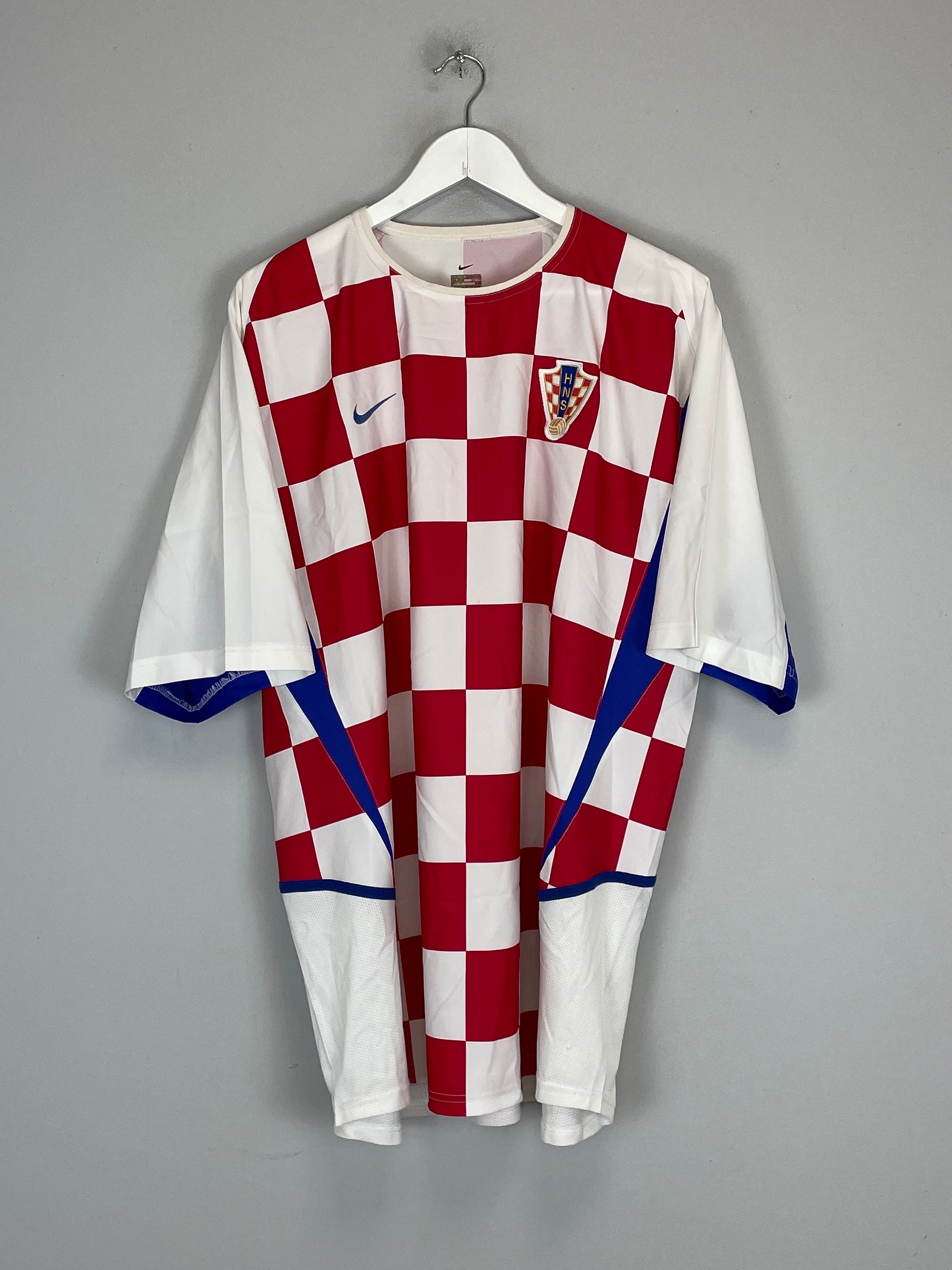 2002/04 CROATIA HOME SHIRT (XXL) NIKE