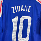 2002/04 FRANCE ZIDANE #10 HOME SHIRT (XL) ADIDAS