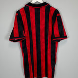 1993/94 AC MILAN HOME SHIRT (M) LOTTO