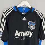 2009/10 SAN JOSE EARTHQUAKES HOME SHIRT (M) ADIDAS