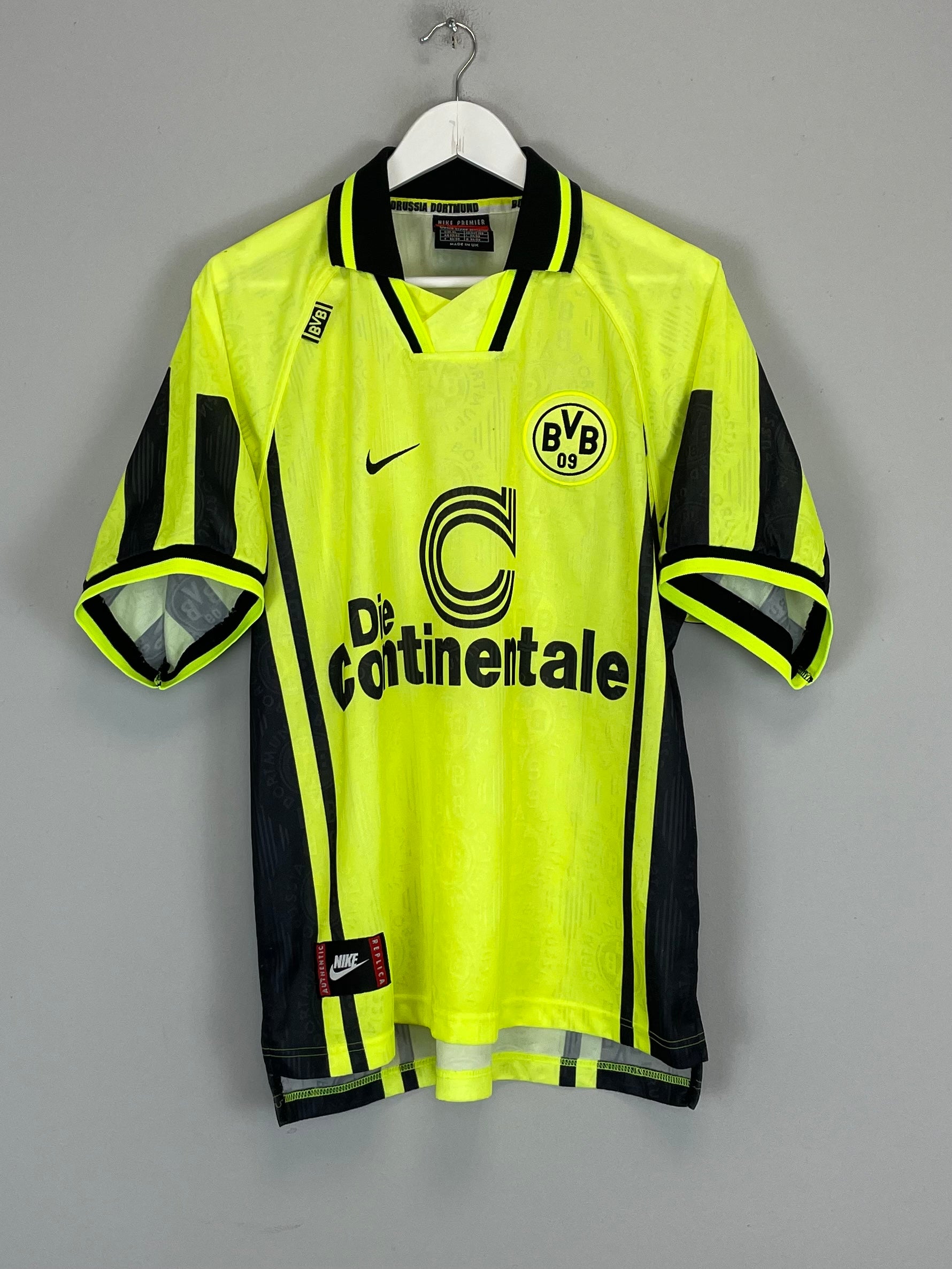 1996/97 DORTMUND HOME SHIRT (XL) NIKE