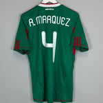 2010/11 MEXICO R.MARQUEZ #4 HOME SHIRT (M) ADIDAS