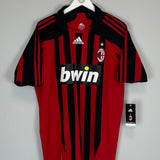 2007/09 AC MILAN RONALDO #99 *BNWT* HOME SHIRT (L) ADIDAS