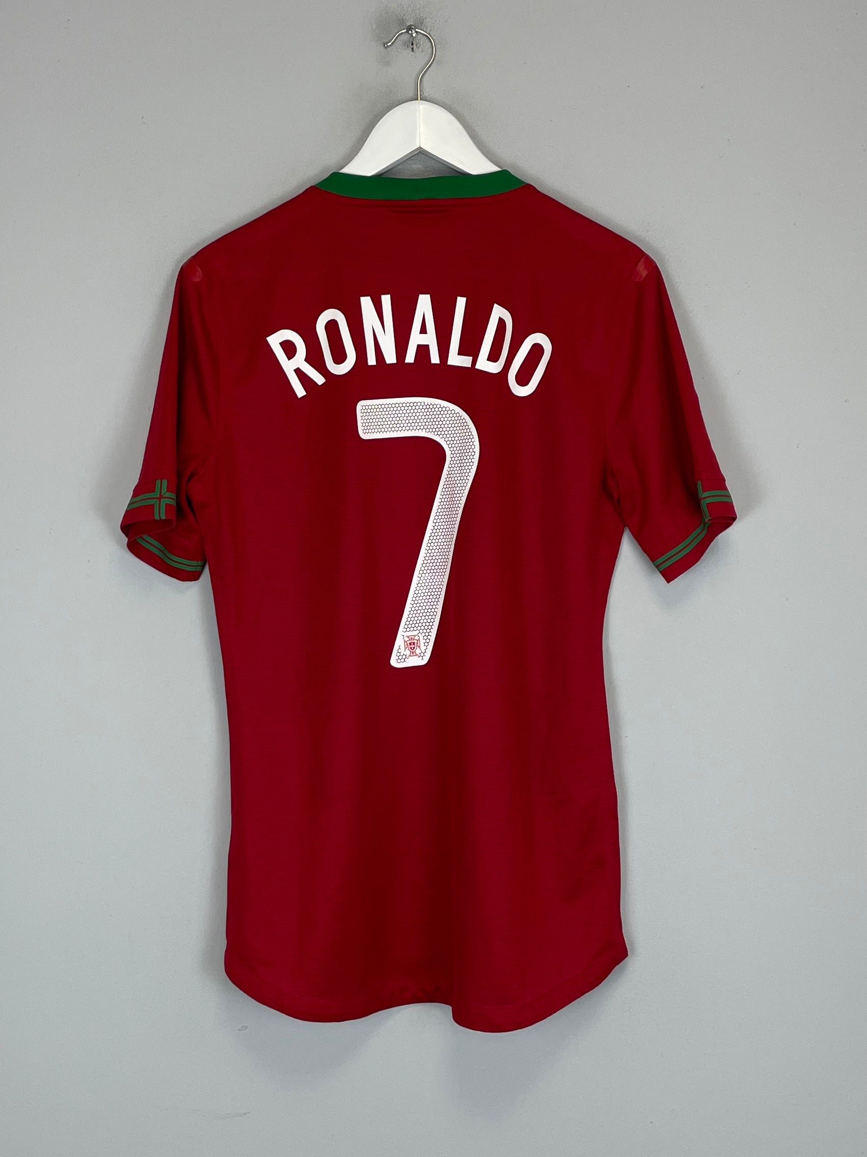 2012/13 PORTUGAL RONALDO #7 *PLAYER ISSUE* HOME SHIRT (L) NIKE