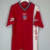 1998/99 ATHLETICO MADRID TRAINING SHIRT (L) REEBOK