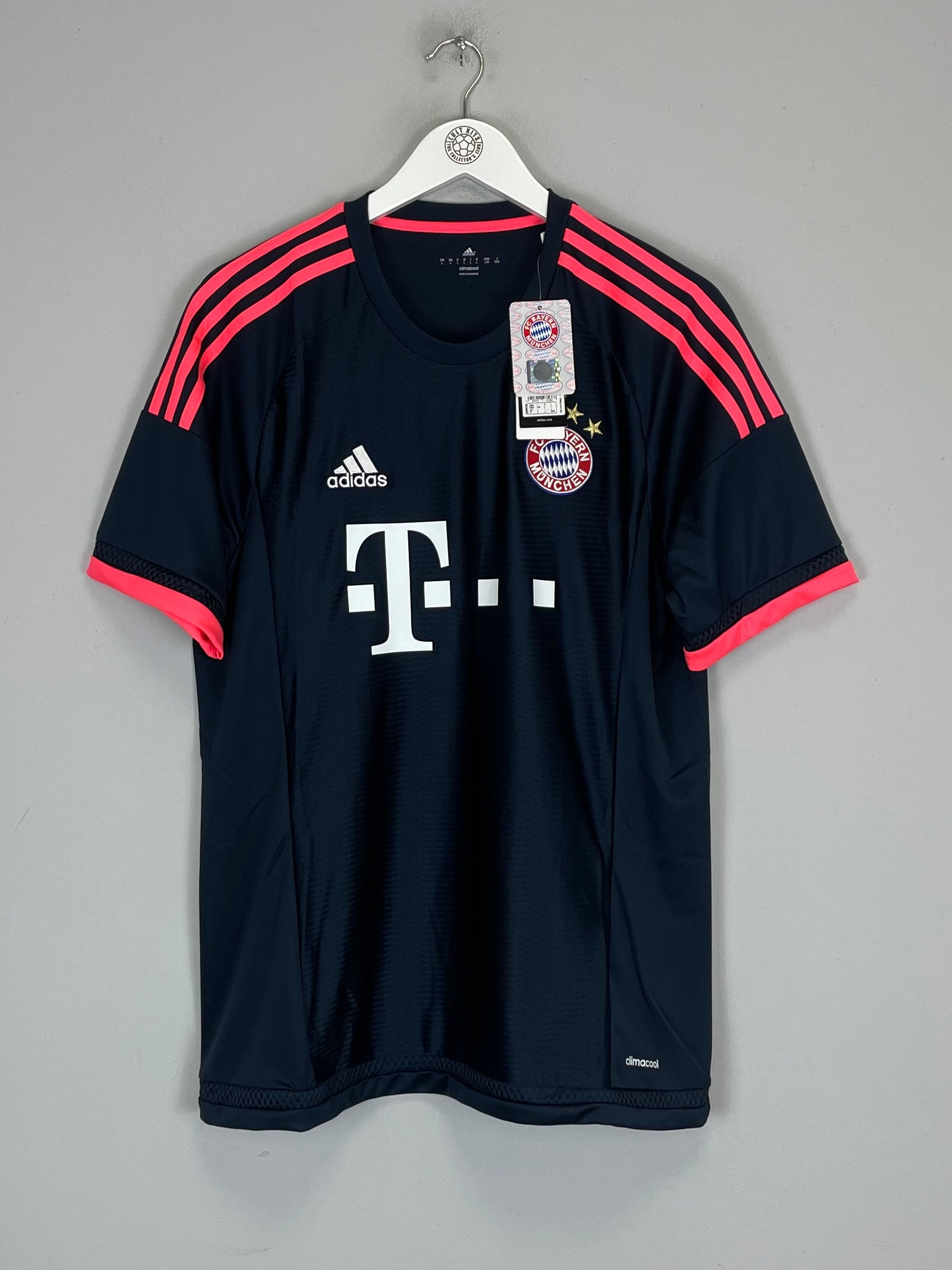 2015/16 BAYERN MUNICH *BNWT* THIRD SHIRT (L) ADIDAS