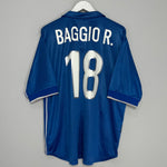 1997/98 ITALY R.BAGGIO #18 HOME SHIRT (XL) NIKE