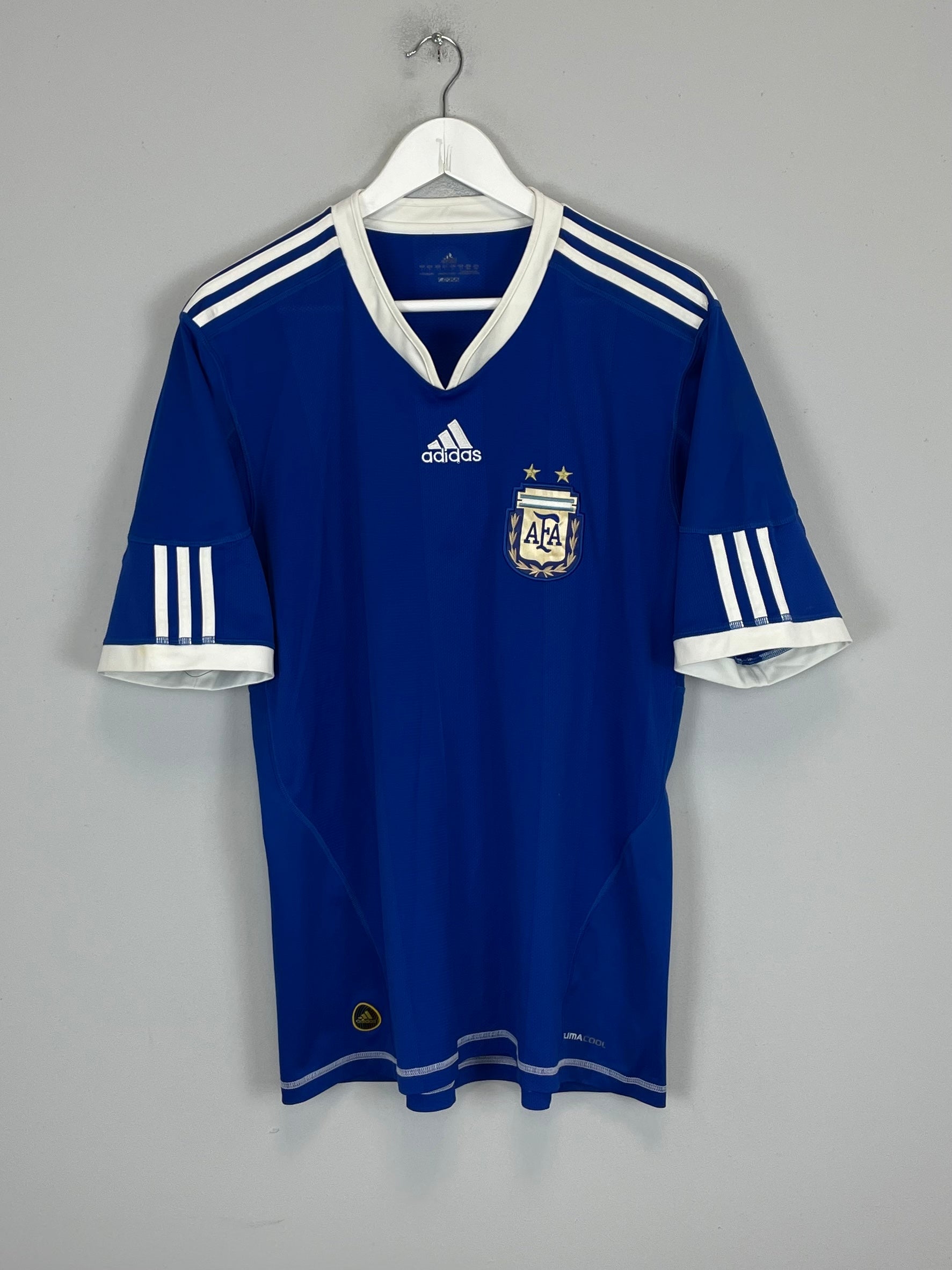 2010/11 ARGENTINA AWAY SHIRT (L) ADIDAS