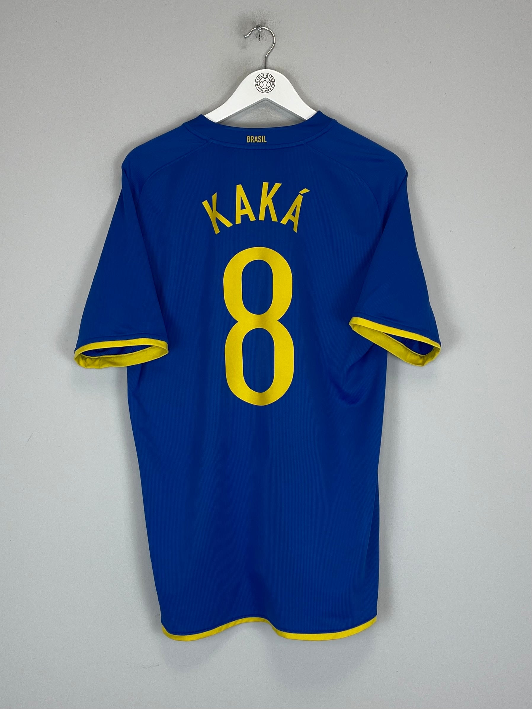 2008/10 BRAZIL KAKA #8 AWAY SHIRT (M) NIKE