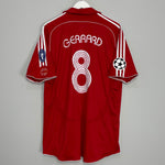 2006/08 LIVERPOOL GERRARD #8 C/L HOME SHIRT (XL) ADIDAS