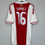 
2009/10 AJAX SUAREZ #16 HOME SHIRT (XL) ADIDAS
