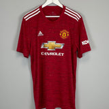 2020/21 MANCHESTER UNITED MATA #8 HOME SHIRT (XL) ADIDAS