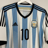 2014/15 ARGENTINA MESSI #10 HOME SHIRT (XL) ADIDAS