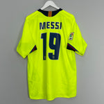 2005/06 BARCELONA MESSI #19 AWAY SHIRT (L) NIKE