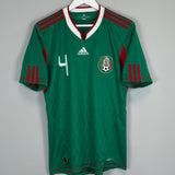 2010/11 MEXICO R.MARQUEZ #4 HOME SHIRT (M) ADIDAS