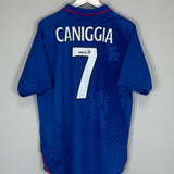 2002/03 RANGERS CANIGGIA #7 HOME SHIRT (L) DIADORA