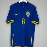 2008/10 BRAZIL KAKA #8 AWAY SHIRT (M) NIKE