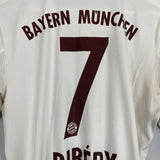 2013/14 BAYERN MUNICH RIBERY #7 AWAY SHIRT (M) ADIDAS