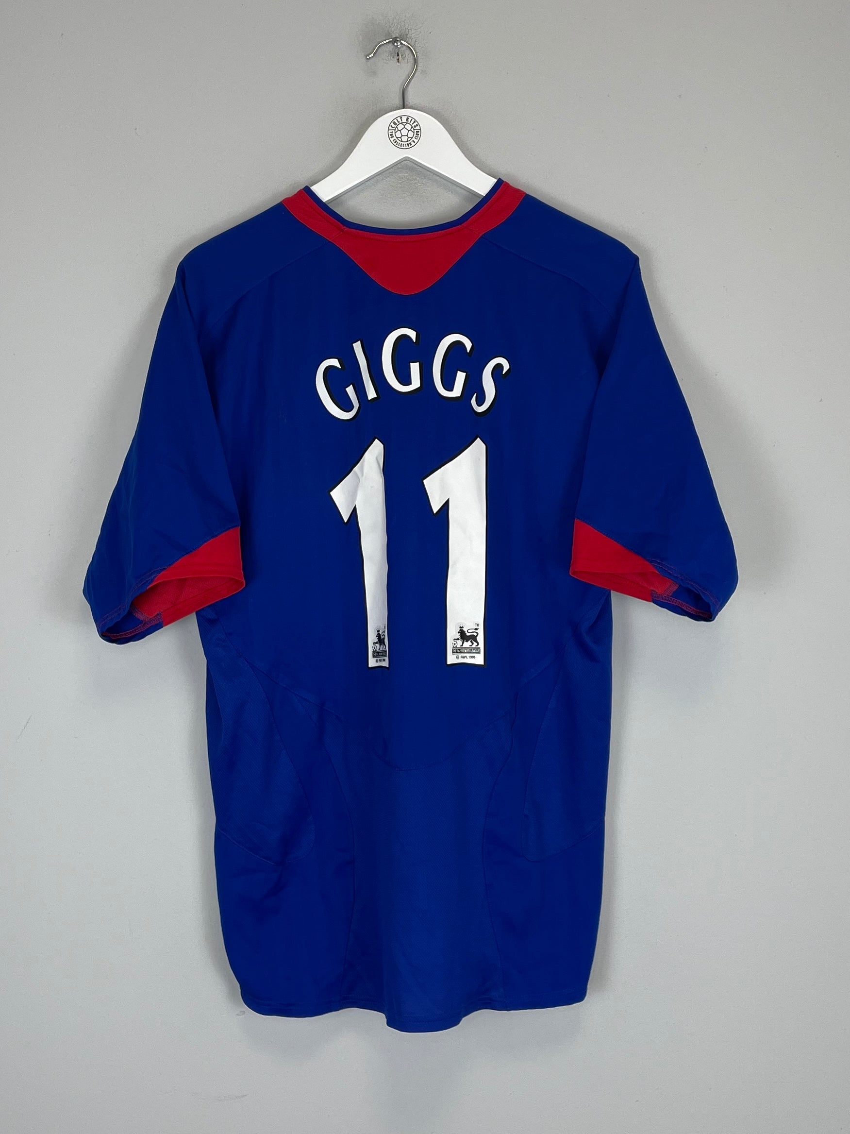 2005/06 MANCHESTER UNITED GIGGS #11 AWAY SHIRT (L) NIKE