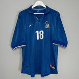 1997/98 ITALY R.BAGGIO #18 HOME SHIRT (XL) NIKE