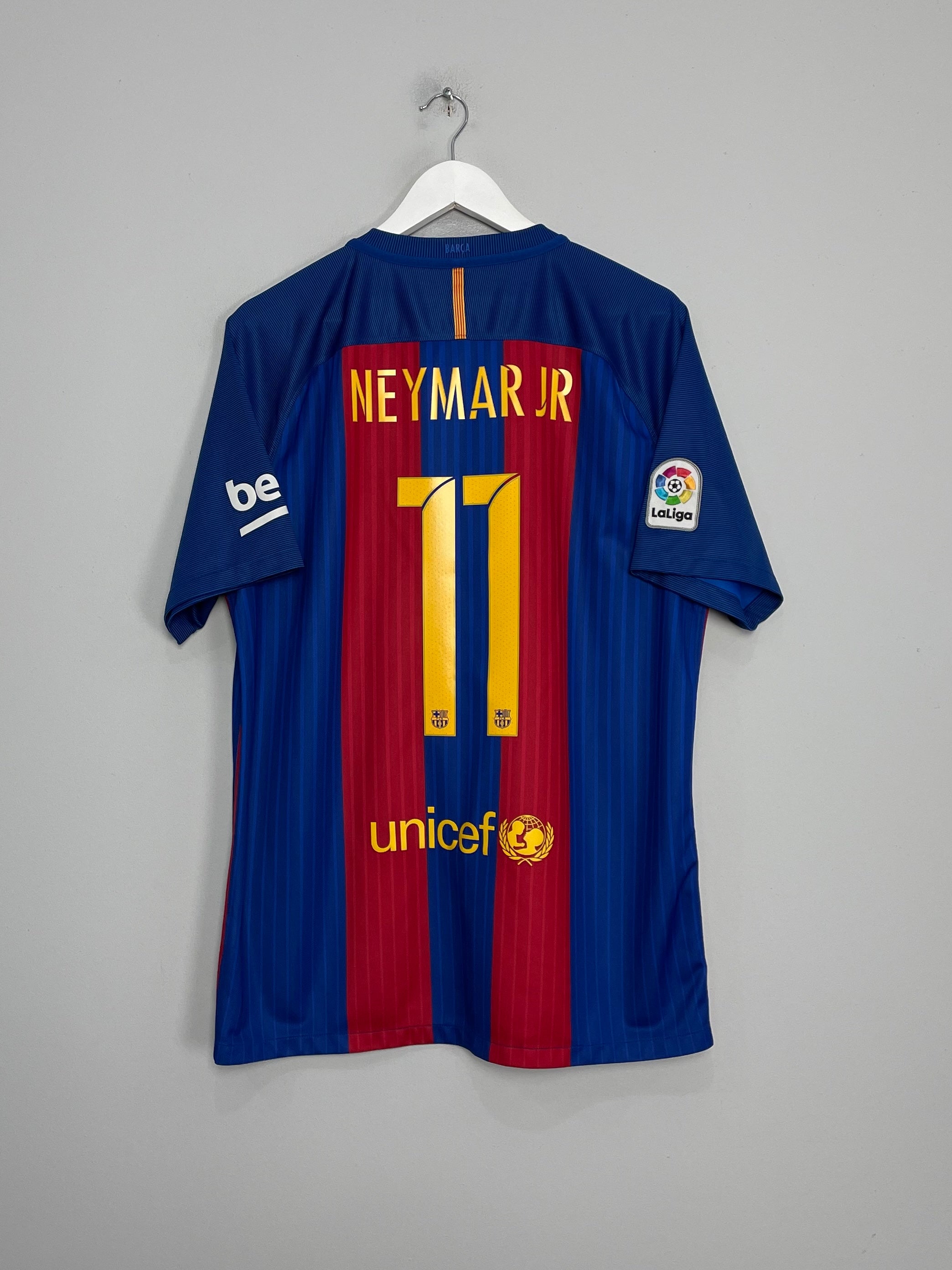 2016/17 BARCELONA NEYMAR JR #11 HOME SHIRT (XL) NIKE